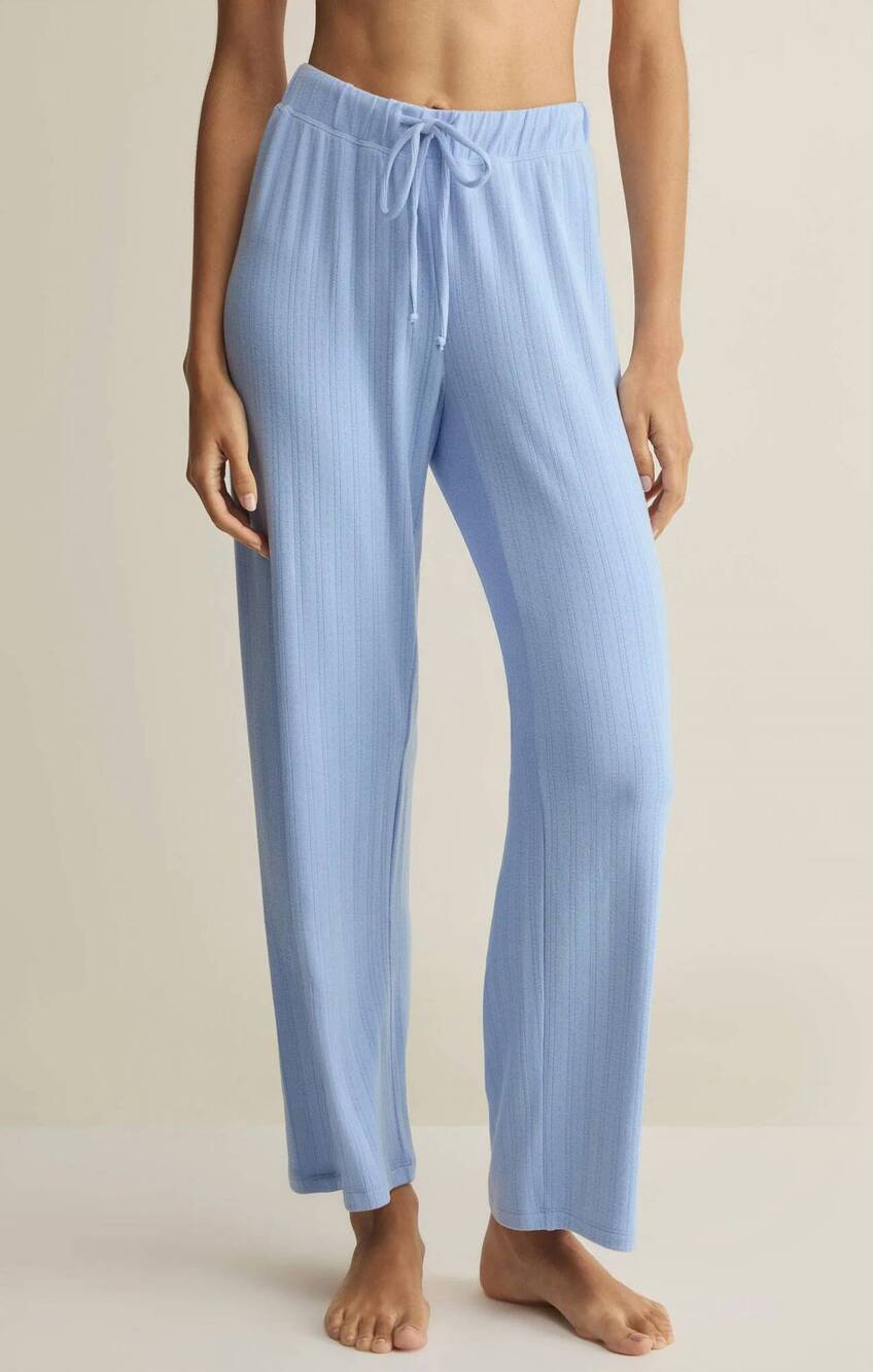 NEW Z SUPPLY downhome high rise pants in ice blue